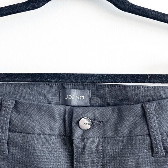 Joe's Womens Pants High (rise) Honey Curvy Skinny Ankle Black Shimmer Plaid 28 - Picture 4 of 10